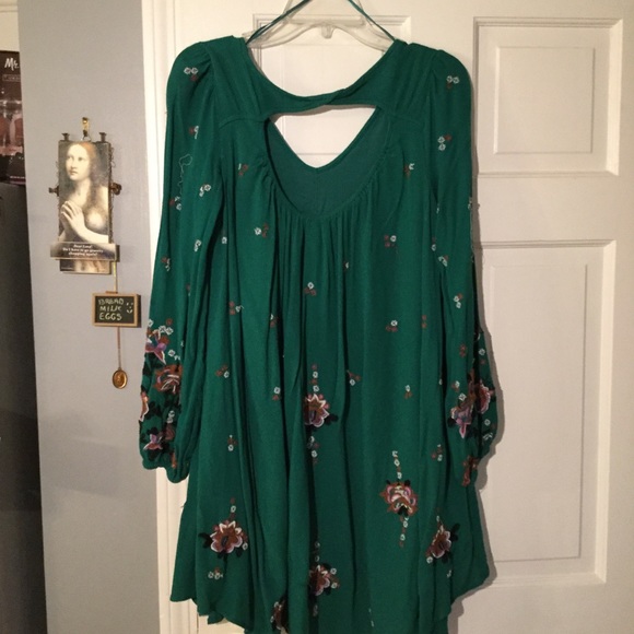 Free People embroidered dress (SOLD) - Picture 3 of 4